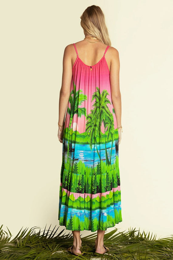 Sunset Midi Pink